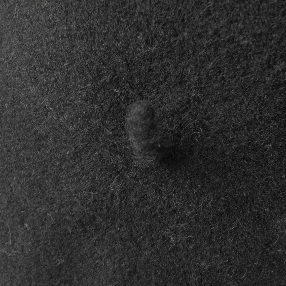 FRENCH BERET Black Wool Vintage Retro Hat Beatnik Jazz Streetwear - Picture 5 of 9